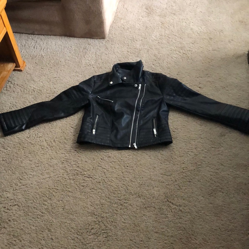 Leather jacket